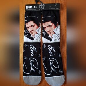 Elvis Presley Socks Fits Size 6-13 New With Tags Oddsox